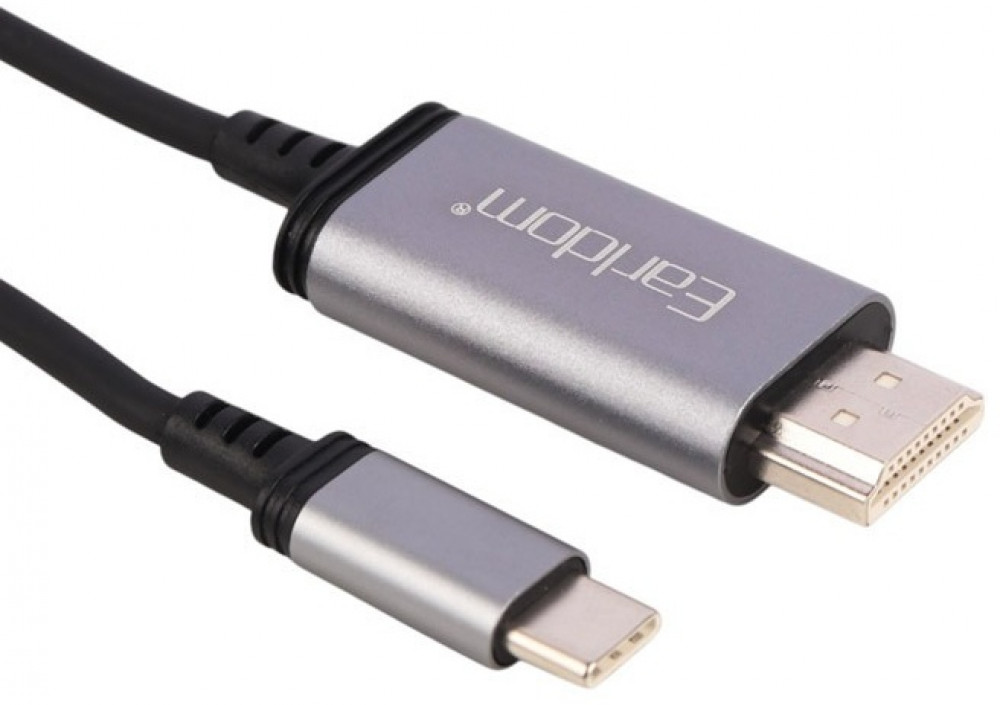 Кабель ET-W34 Type-C to HDMI ver.2.0 4K | Earldom
