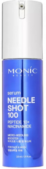 Сыворотка для лица с микроиглами и комплексом 10-ти пептидов «Needle Shot 100»