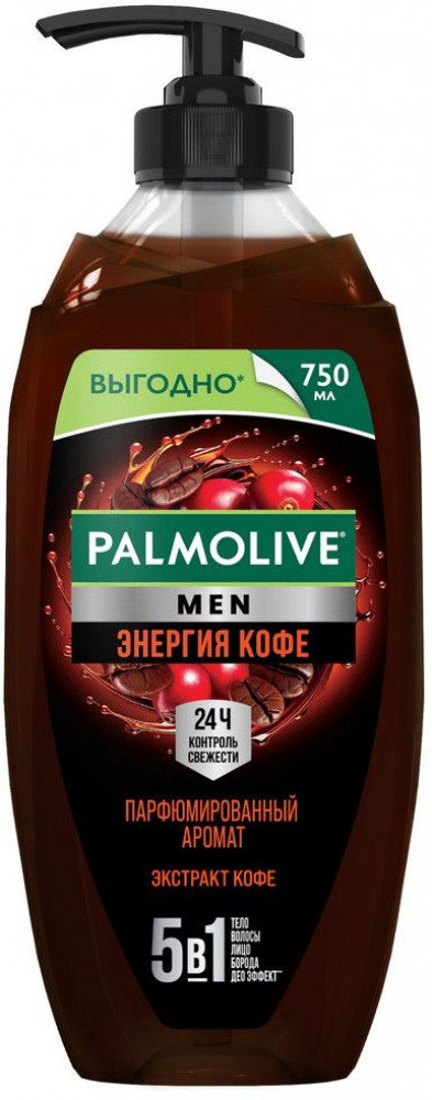 Гель-крем для душа мужской «Энергия кофе» | Арома настроение | Palmolive