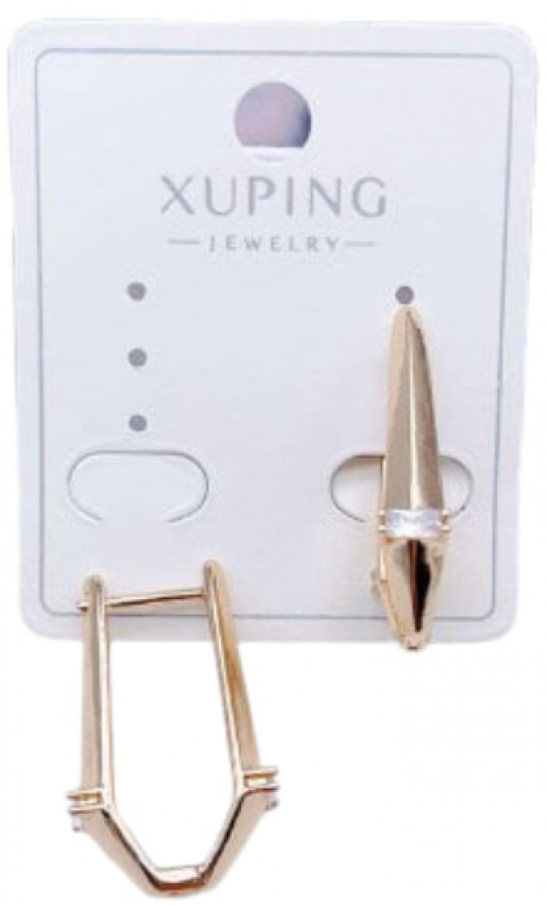 Серьги с фианитом | Xuping Jewelry