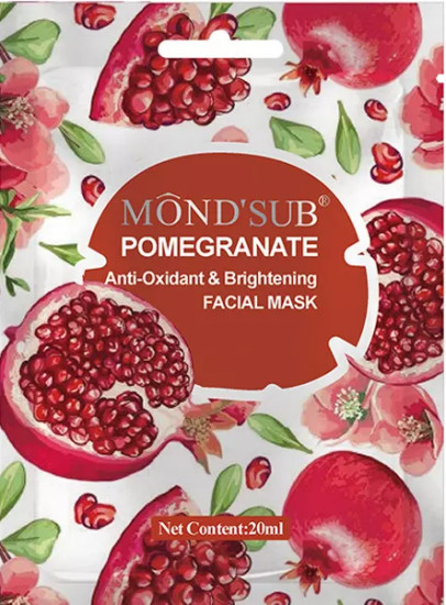 Маска для лица «Pomegranate Anti-Oxidant & Brightening Facial Mask»