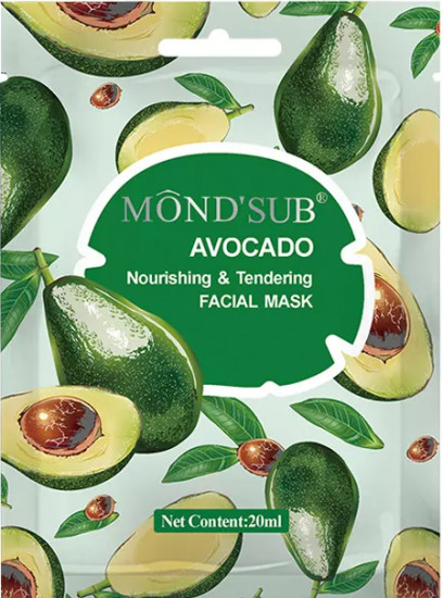 Маска для лица «Avocado Nourishing & Tendering Facial Mask»