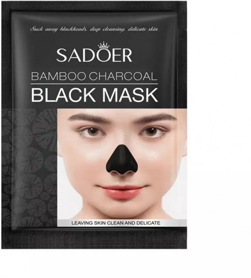 Маска-пленка для лица очищающая «Bamboo Charcoal Black Mask»