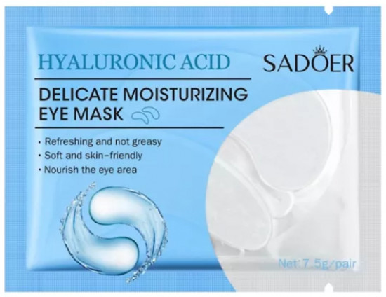 Патчи для глаз с гиалуроновой кислотой «Hyaluronic Acid Delicate Moisturizing Eye Mask»