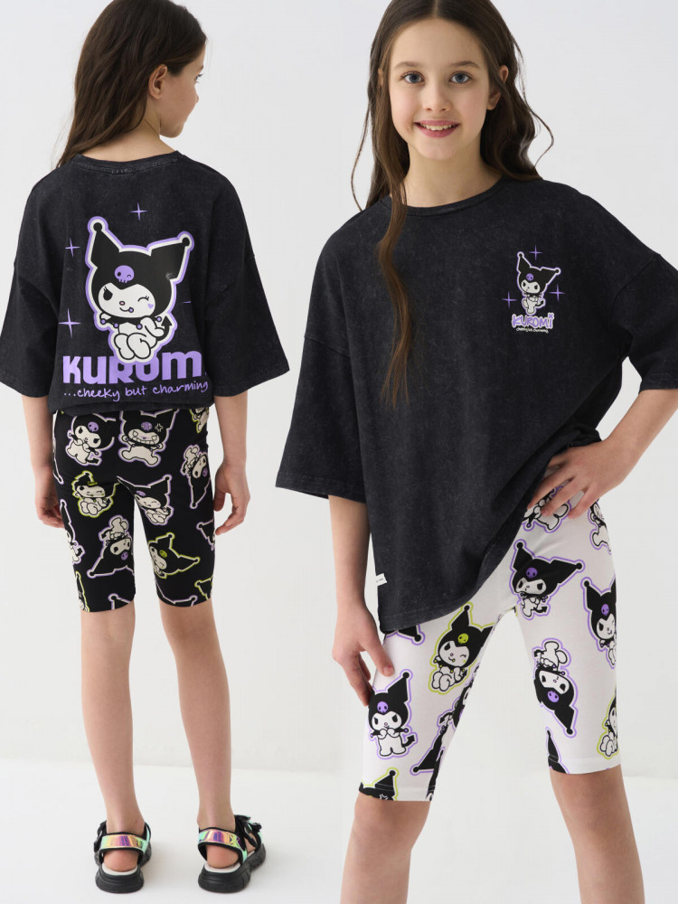 Комплект легинсов для девочек | Digital Era | PlayToday