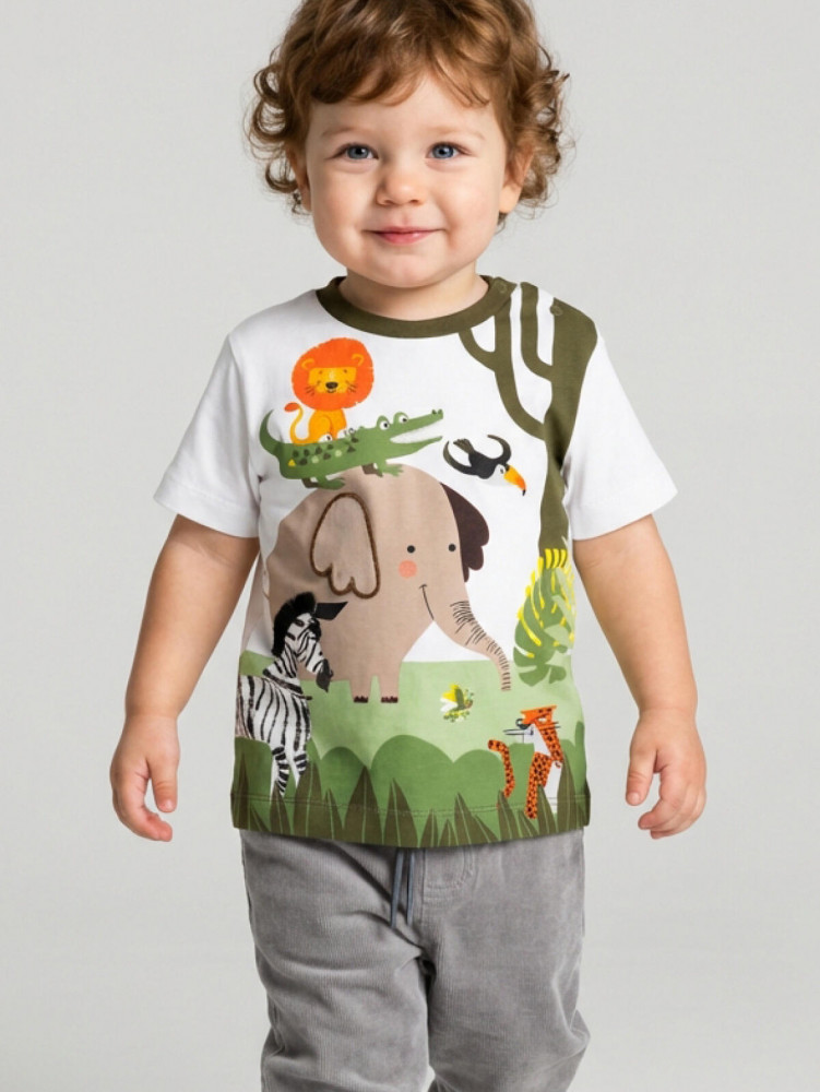 Футболка для мальчиков | Sun Safari | PlayToday