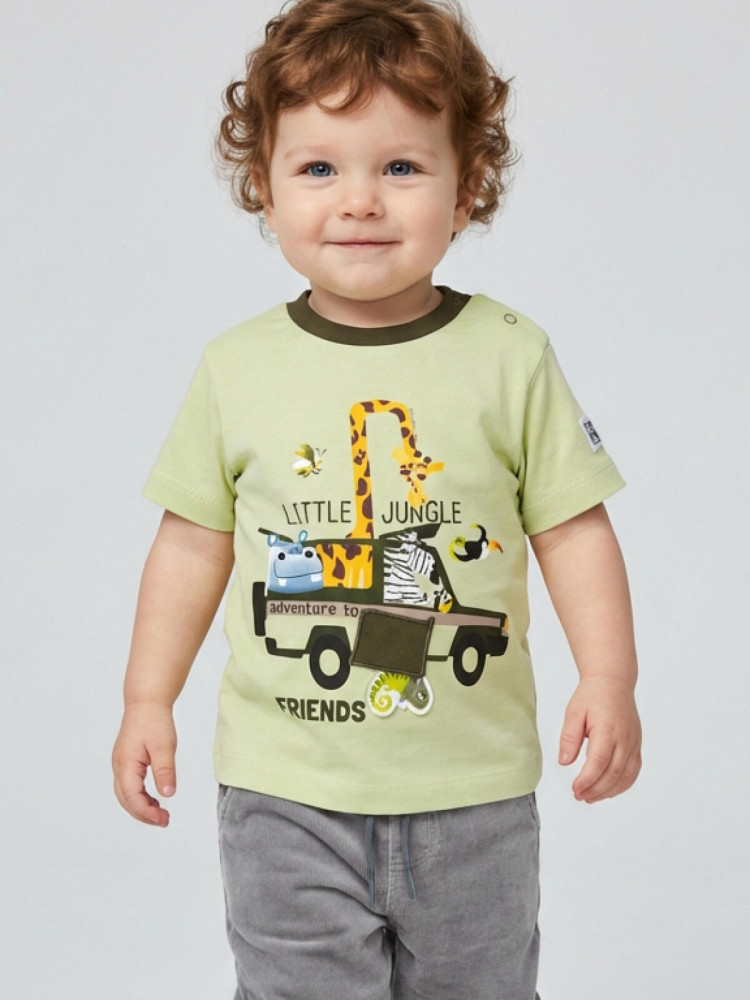 Футболка для мальчиков | Sun Safari | PlayToday