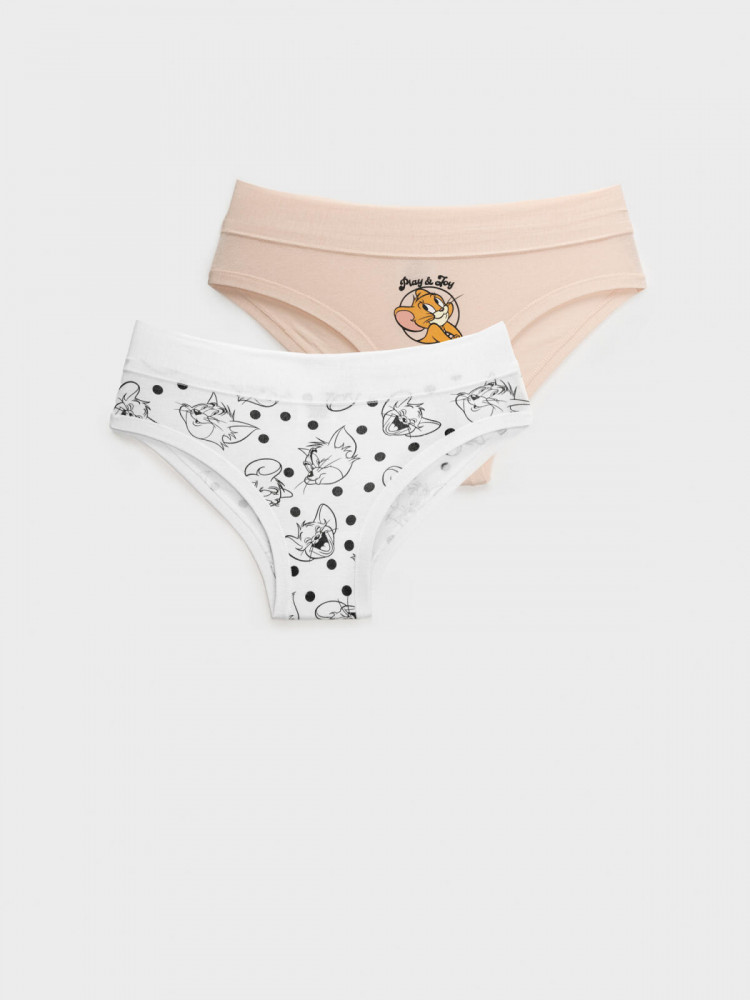 Трусы-слип для девочек комплект | PlayToday