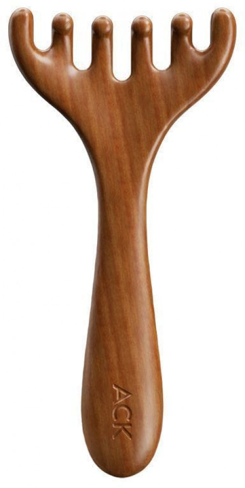 Деревянный массажер для головы, шеи и спины