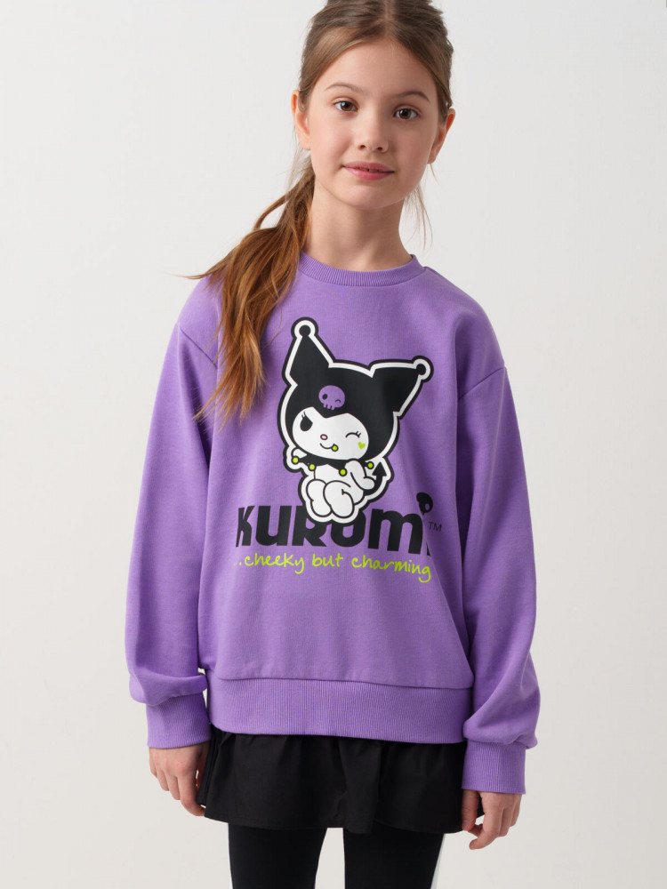 Свитшот для девочек | Digital Era | PlayToday