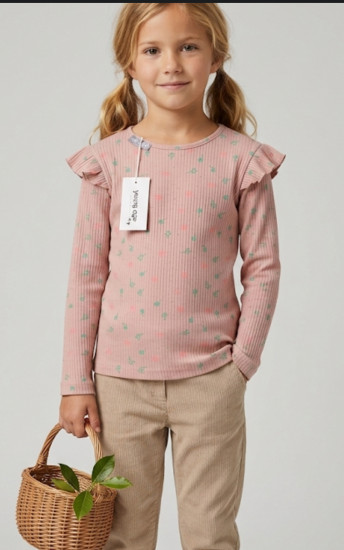 Лонгслив для девочек