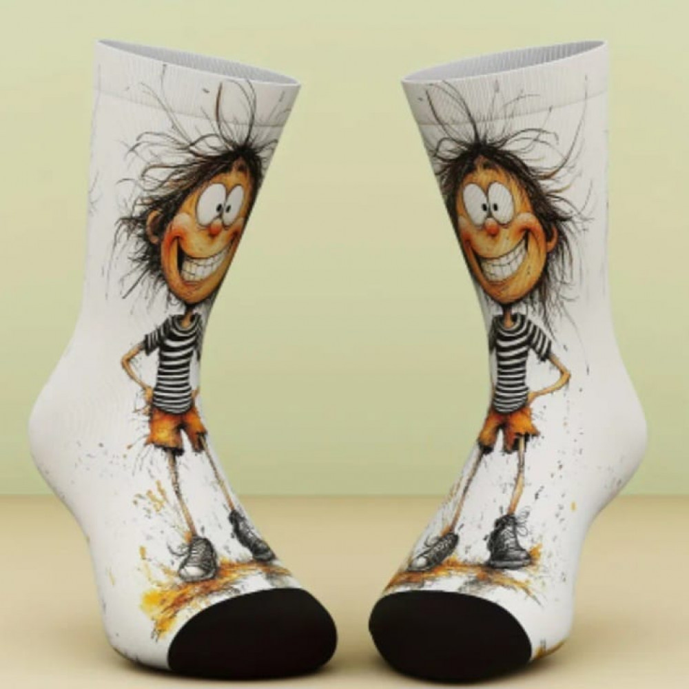 Носки с арт-принтом 8