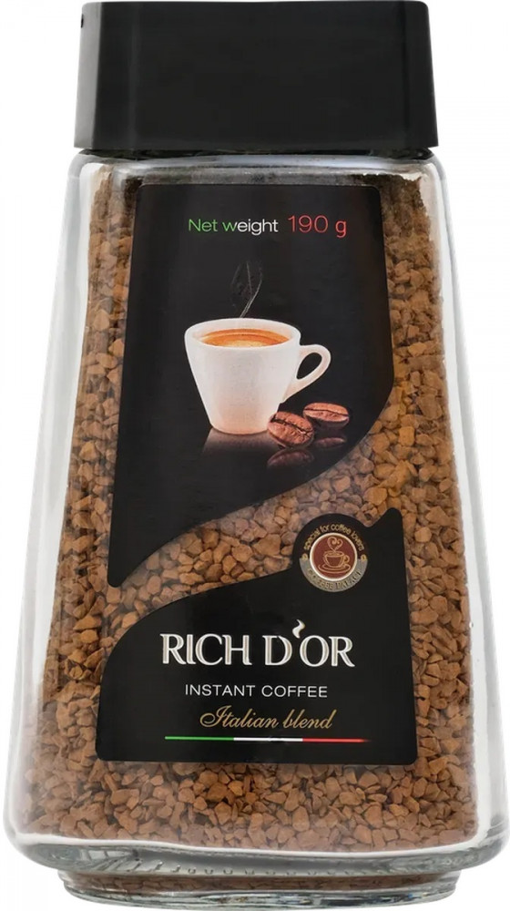 Кофе растворимый сублимированный | Rich D'Or