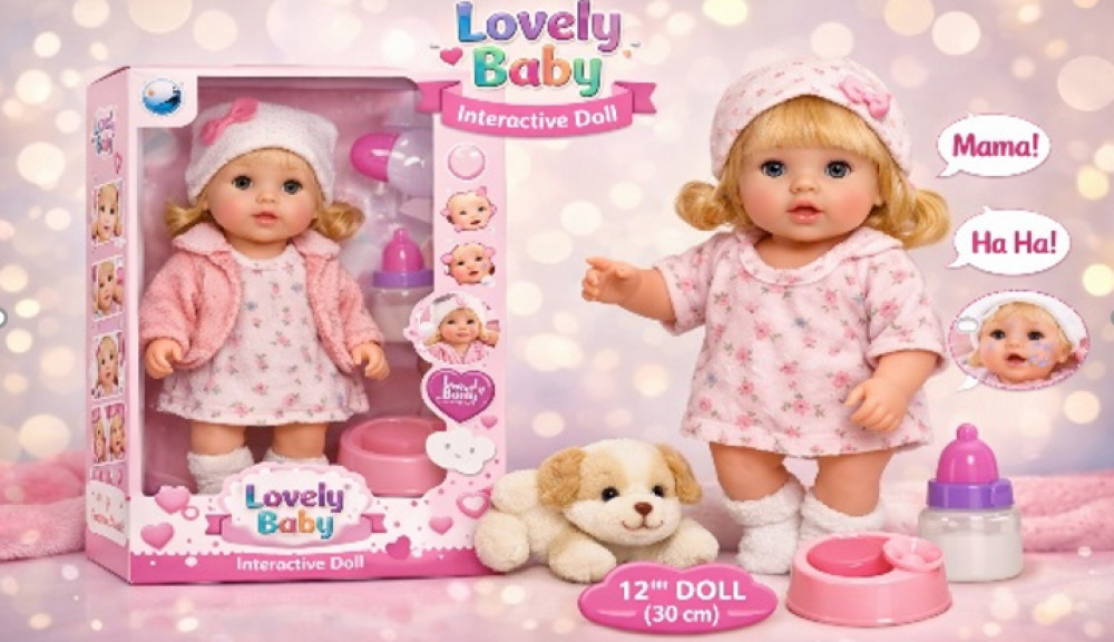 Интерактивная кукла «Малышка Эмили» | DongHuan Doll Factory