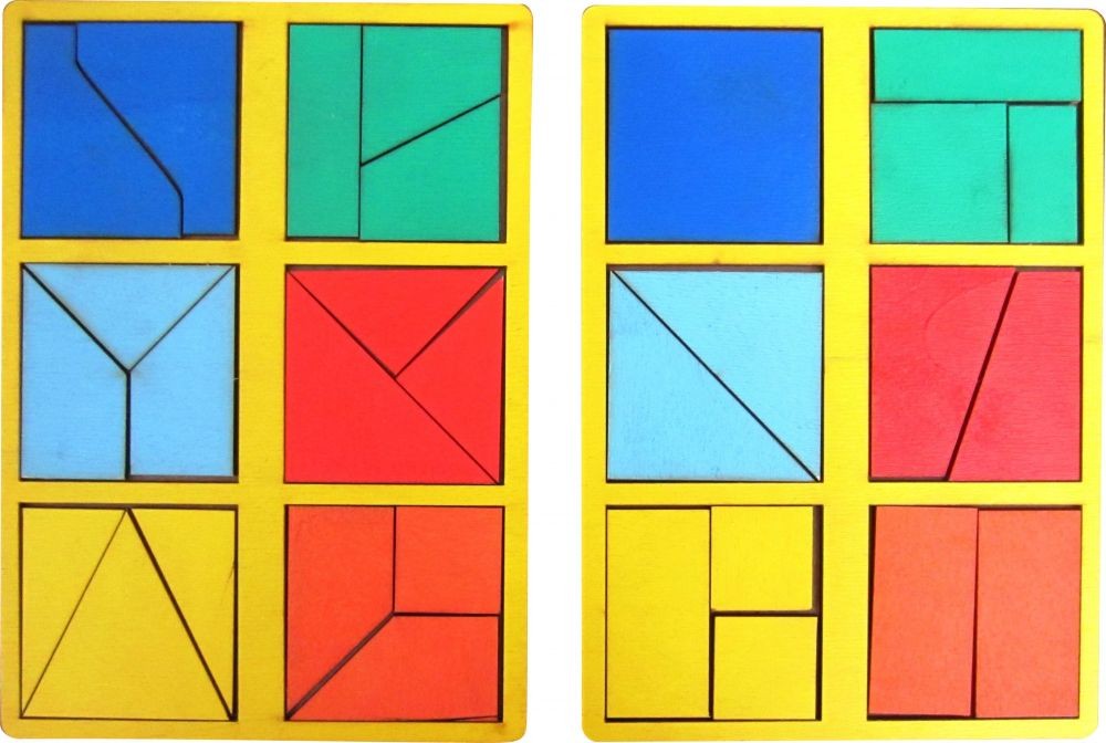 Сложи квадрат. 1 уровень | SmileDecor