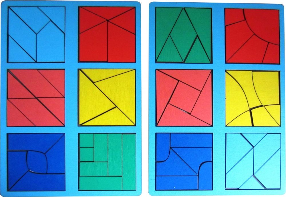 Сложи квадрат. 3 уровень | SmileDecor