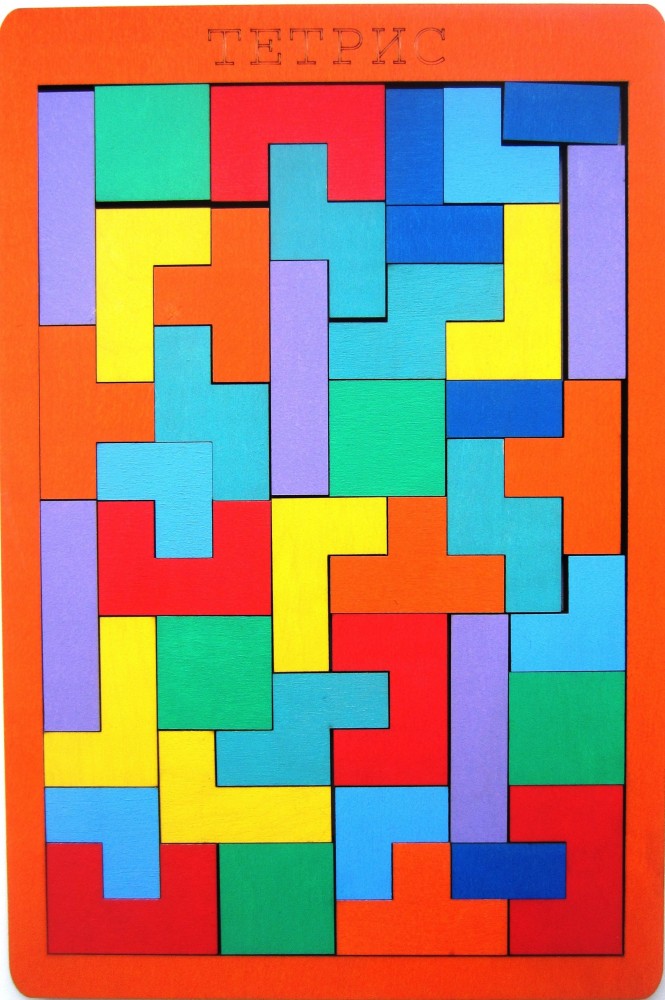 Рамка-вкладыш «Тетрис», цвет в ассортименте | SmileDecor