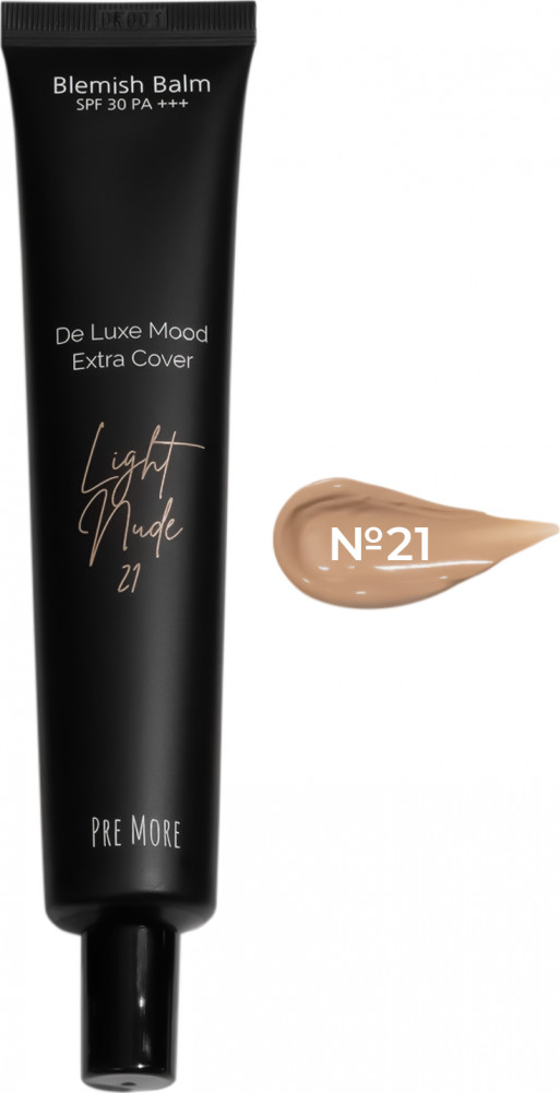 BB-крем «De Luxe Mood Extra Cover», оттенок 21 Light Nude | Pre More
