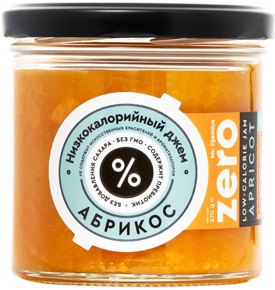 Джем низкокаллорийный «Абрикос» | Mr. Djemius ZERO