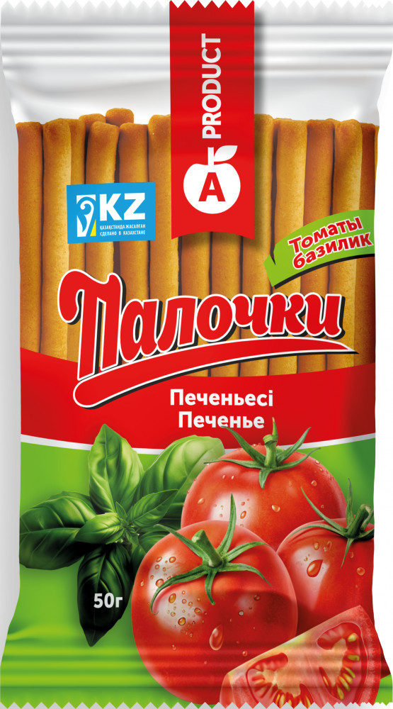 Палочки со вкусом базилика и томата | Алматинский продукт