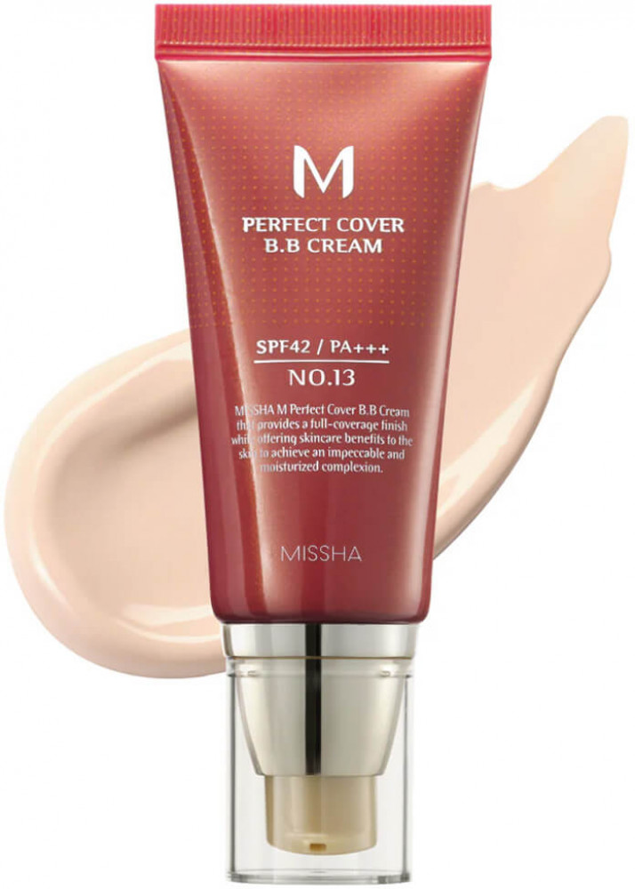 ВВ-крем для лица «M Perfect Cover BB Cream», оттенок 13 | Missha