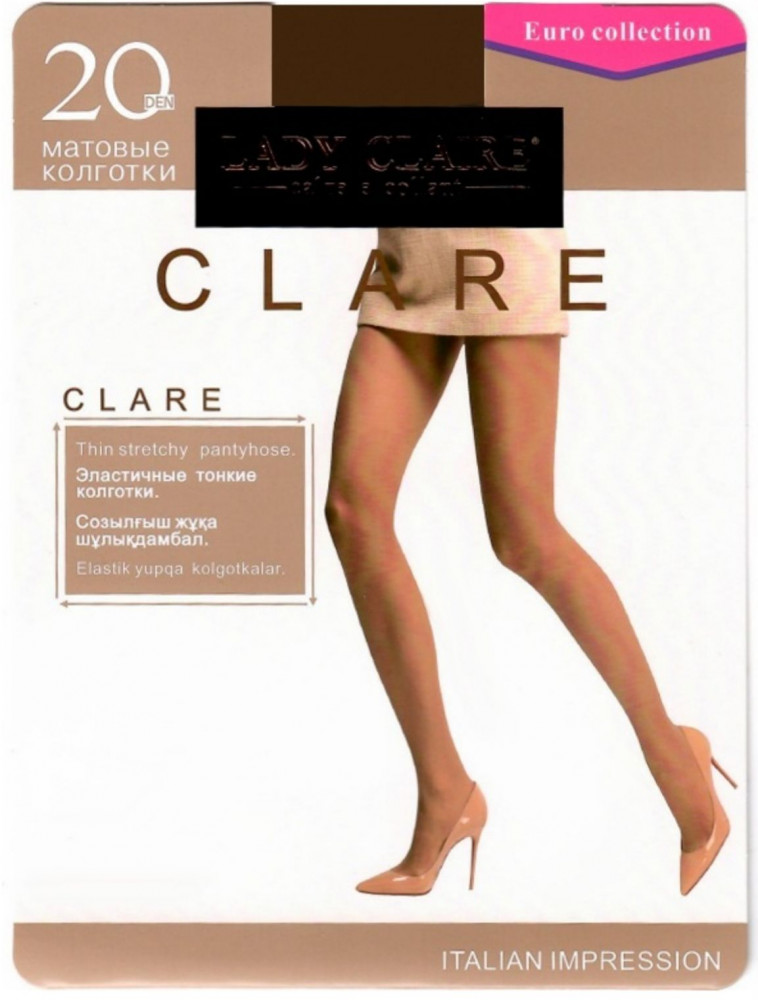 Колготки капроновые женские | Lady Claire