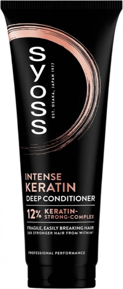 Интенсивный кондиционер для сухих и ломких волос | Intense Keratin | Syoss