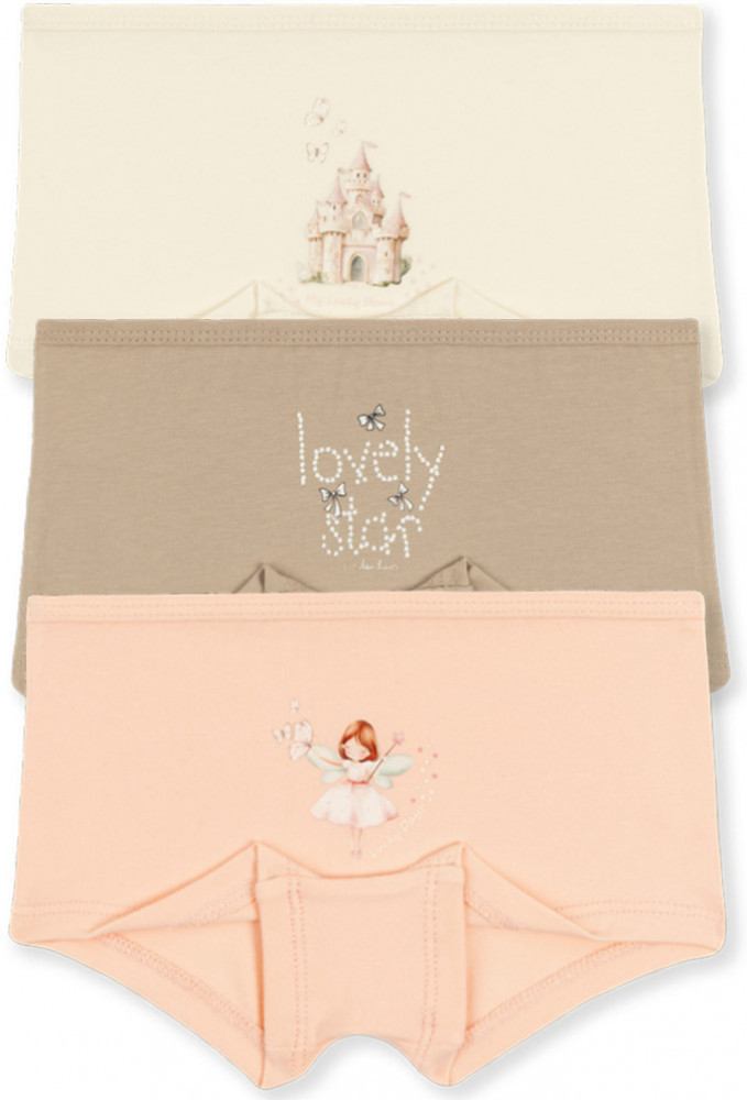 Трусы-шорты для девочек комплект | Baykar