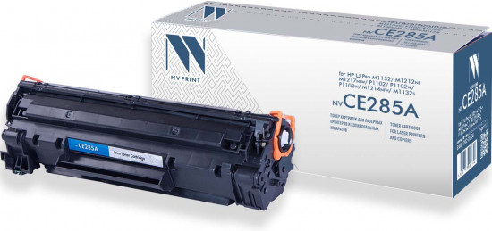 Картридж NV Print CE285A, черный