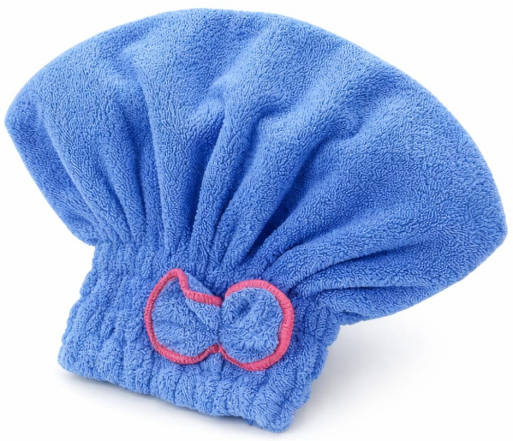 Шапочка с бантиком для сушки волос