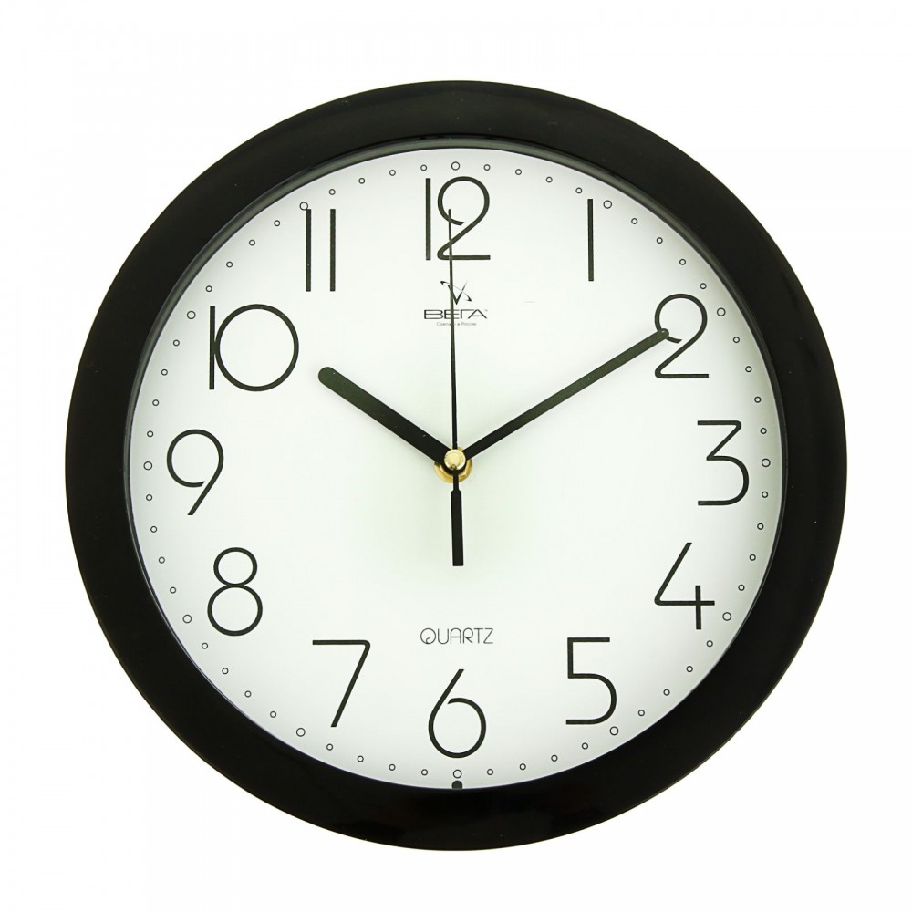 Часы настенные «Белый циферблат» | ВеГа