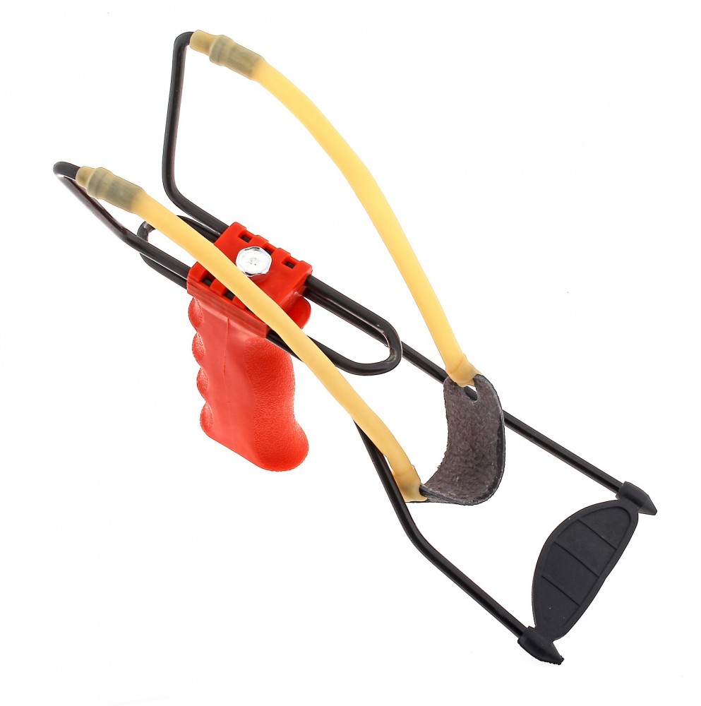 Рогатка с фиксированным упором с пеналом для шариков