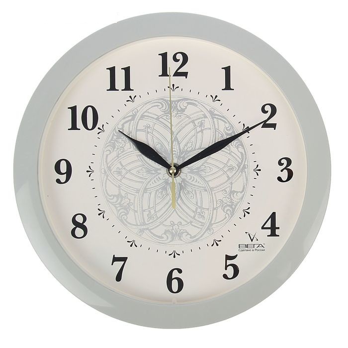Часы настенные «Классика», серый | ВеГа