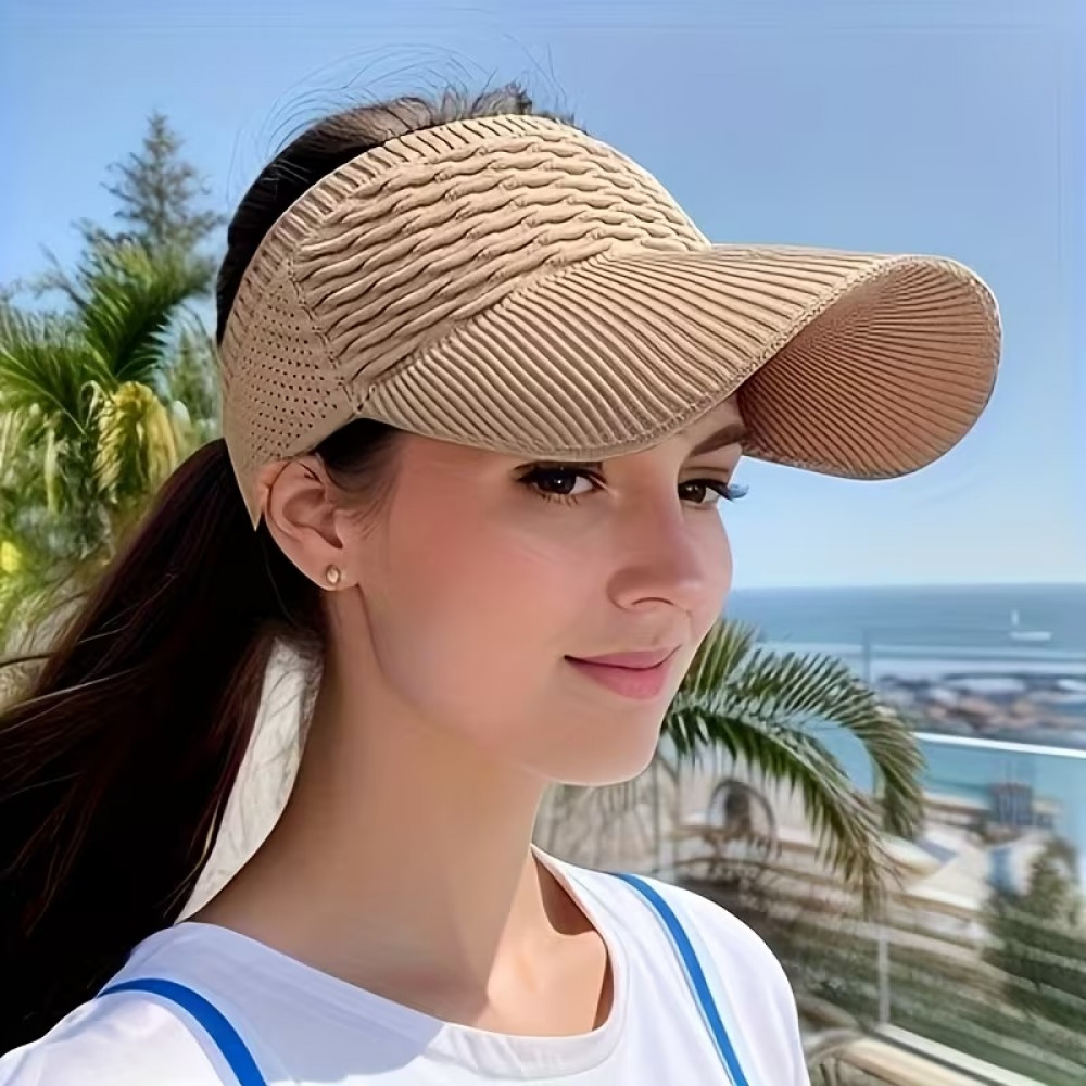 Козырёк женский плетёный | MINAKU