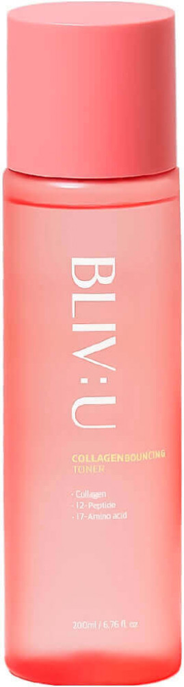 Коллагеновый тонер для лица с пептидами «Collagen Bouncing Toner» | BLIV:U