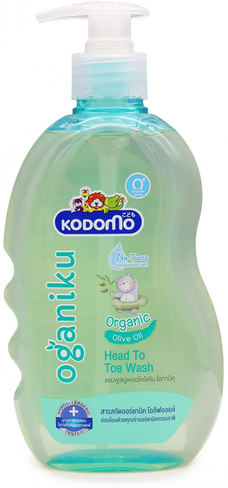 Детское средство для купания Organic «От макушки до пяточек. Органик» | Kodomo