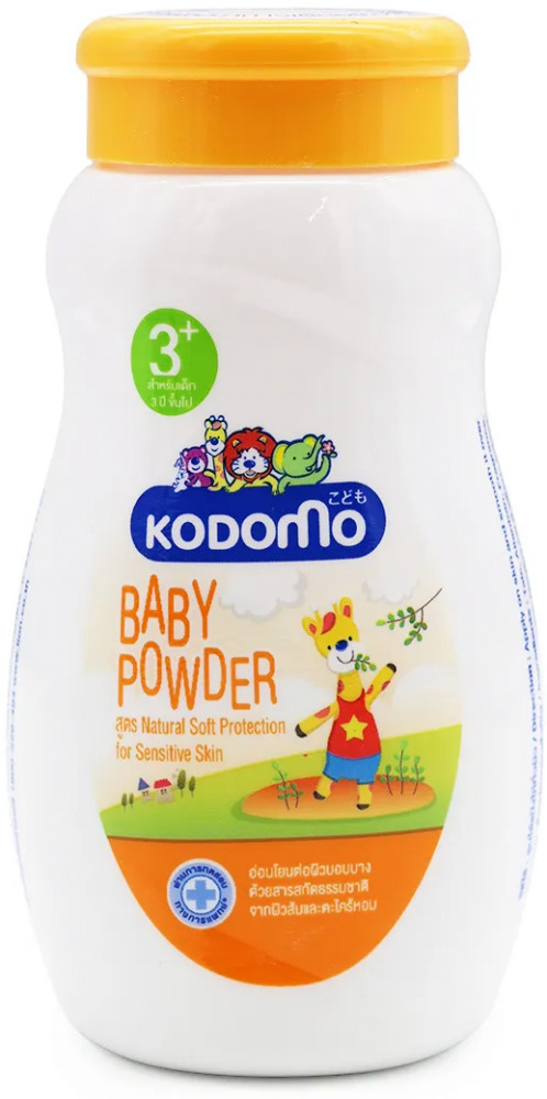 Присыпка детская с экстрактом австралийского ореха Natural Soft Protection «Натуральная мягкая защита» | Kodomo