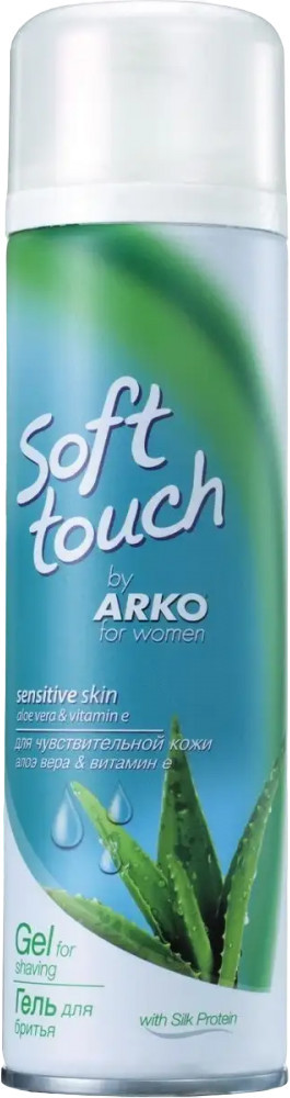 Гель для бритья женский «Sensitive skin» | Soft Touch | Arko Men
