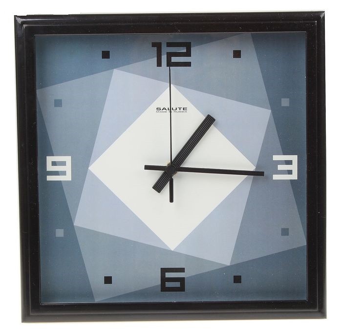 Часы настенные «Квадраты» | Салют