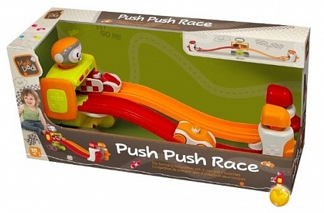 Уникальный гоночный трек с регулируемой сложностью «Push Push Race» | Meli Dadi