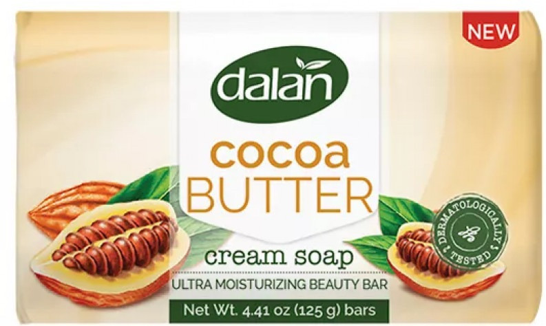 Туалетное крем-мыло «Cream Soap Cocoa Butter» | Dalan
