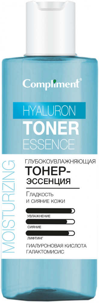 Тонер-эссенция для лица глубокоувлажняющая «Hyaluron» | Compliment
