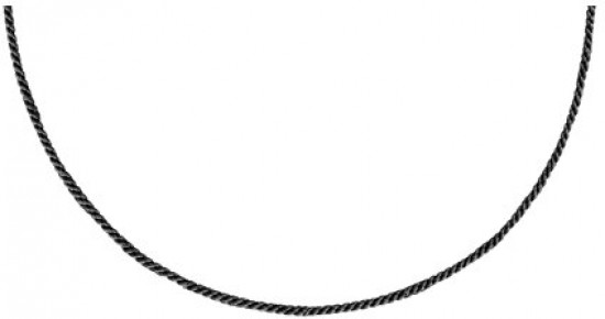 Шнурок-колье со вставкой из серебра | SOKOLOV