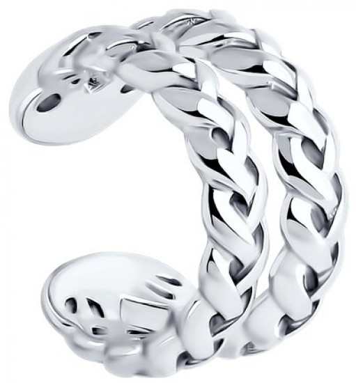 Серьга из серебра