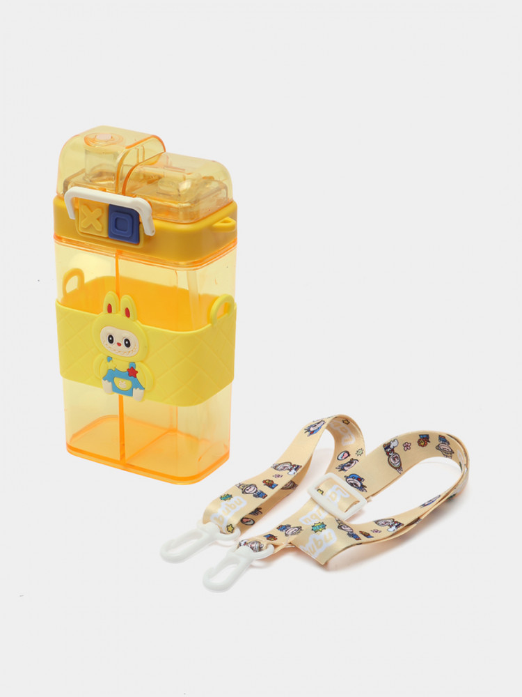 Бутылочка пластиковая двойная «Лабубу»