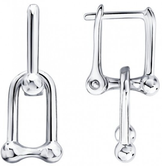 Серьги из серебра