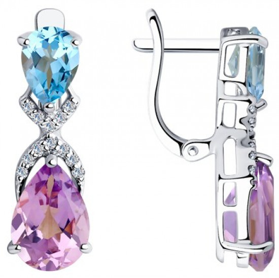 Серьги из серебра