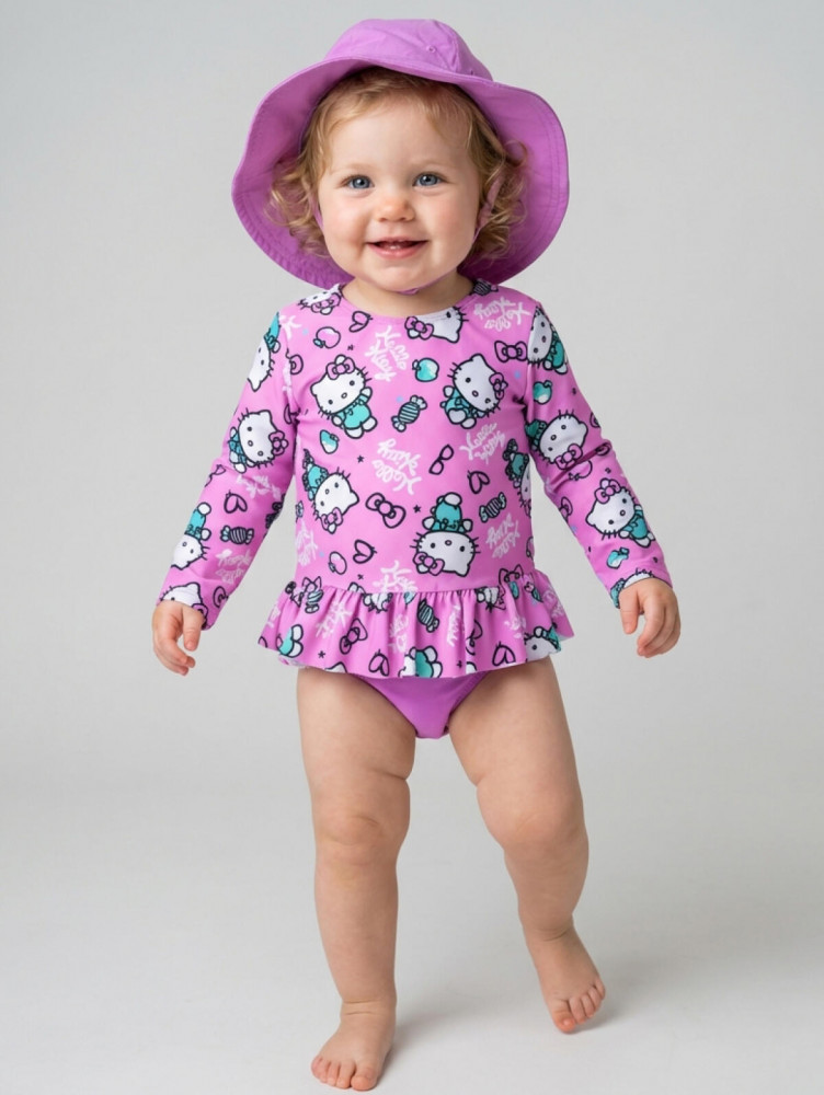 Комплект для девочек | Swimwear | PlayToday