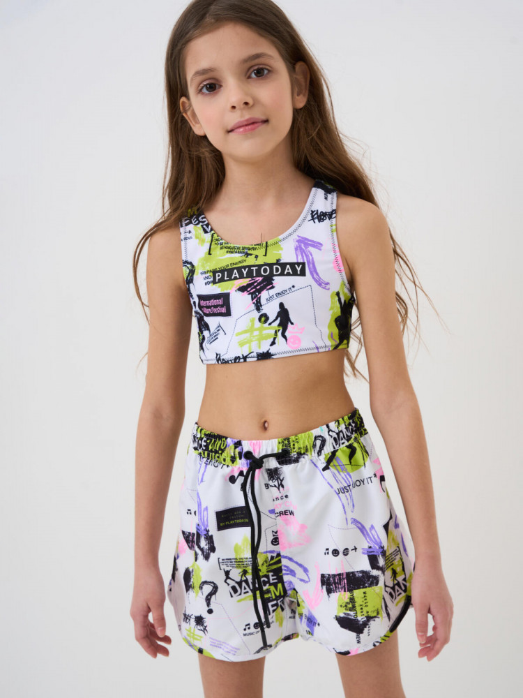 Комплект для девочек | Swimwear | PlayToday