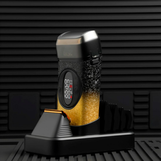 Электробритва мужская 2 в 1: триммер для бороды, волос и бритья головы